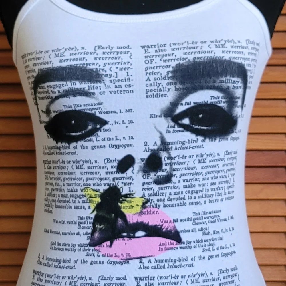 NWOT Lana del Rey Graphic Tank Top Size Medium - Picture 2 of 5
